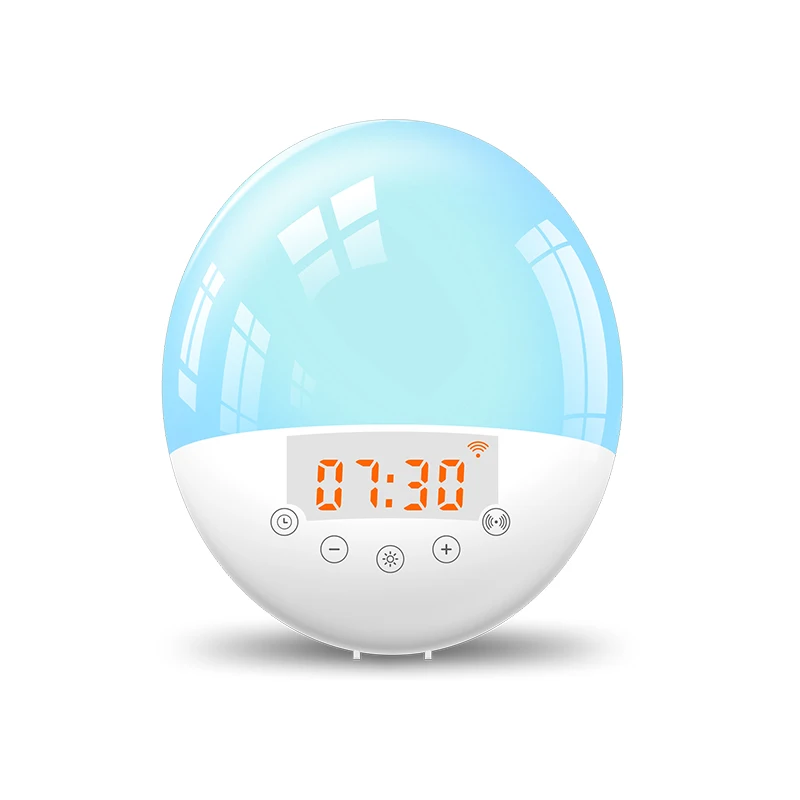 HomePlus European Style Sunrise Sunset Simulator Sleep Wake Up Light Wake Up Alarm Clock, White or custom
HomePlus European Style Sunrise Sunset Simulator Sleep Wake Up Light Wake Up Alarm Clock, White or custom