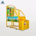 Normal children inflatable kids basketball digital score game equipment target electronic basketball shooting machine