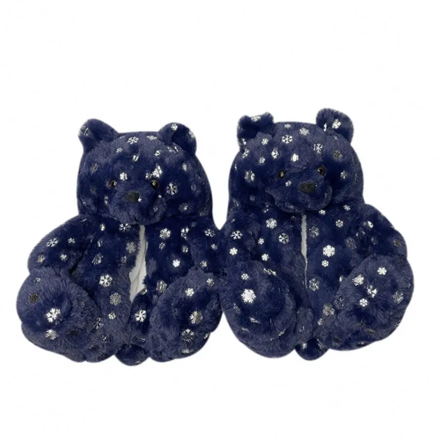 Hot Selling Valentine's Day Gift Teddy Bear Slippers Women Soft Anti-Slip Faux Fur Teddy Bear Plush Slippers, Picture
Hot Selling Valentine's Day Gift Teddy Bear Slippers Women Soft Anti-Slip Faux Fur Teddy Bear Plush Slippers, Picture