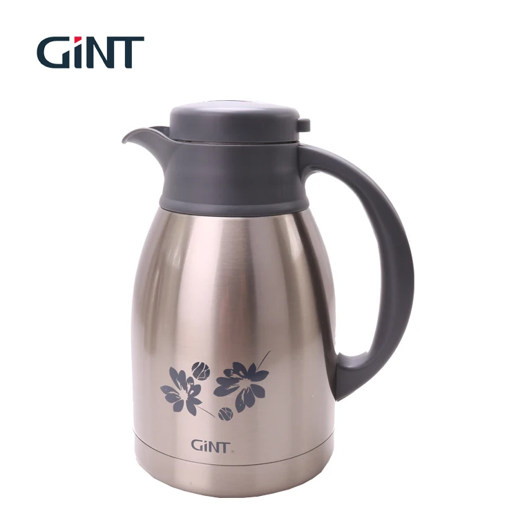 GiNT 1.3L Good Quality Best Sale 304 Stainless Steel Insulated Hot Water Vacuum Flask Coffee Pots for Water, Customized colors acceptable
GiNT 1.3L Good Quality Best Sale 304 Stainless Steel Insulated Hot Water Vacuum Flask Coffee Pots for Water, Customized colors acceptable