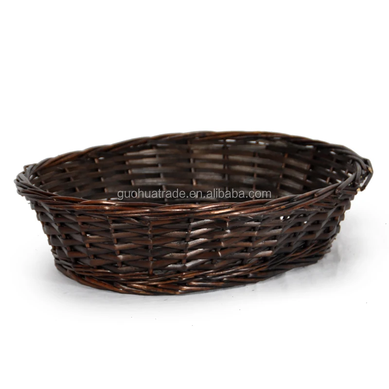 willow fruit basket, wicker fruit tray