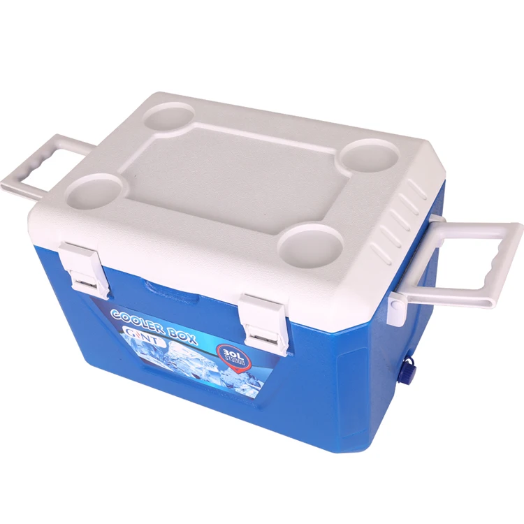 Gint Best Selling 30L cooler box for outdoor picnic camping fishing high quality Plastic Thermal ice box with locks, Customized color
Gint Best Selling 30L cooler box for outdoor picnic camping fishing high quality Plastic Thermal ice box with locks, Customized color
