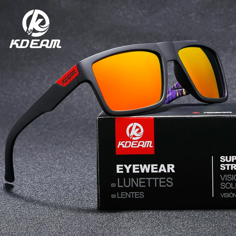 Kdeam 2021 Men's Classic Sports Sunglasses Polarized Mirror Sunglasses Outdoor Fishing Driving Glasses Kd05X, Picture colors
Kdeam 2021 Men's Classic Sports Sunglasses Polarized Mirror Sunglasses Outdoor Fishing Driving Glasses Kd05X, Picture colors