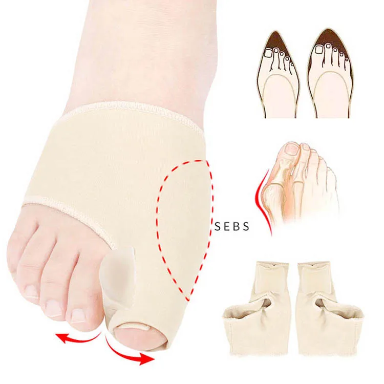 Big toe spacers foot care straighteners night splint hallux valgus bunion correctors Socks, Natural
Big toe spacers foot care straighteners night splint hallux valgus bunion correctors Socks, Natural