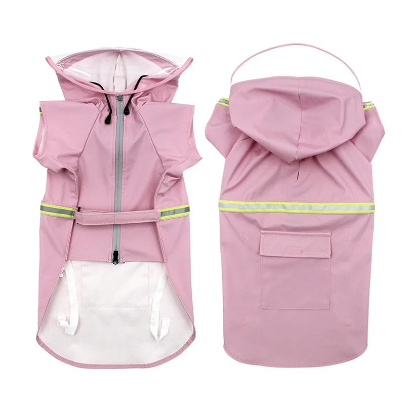 Amazon hot selling Dog raincoat Rain gear for medium and large dogs Pet waterproof clothing Snow dog walking costume
Amazon hot selling Dog raincoat Rain gear for medium and large dogs Pet waterproof clothing Snow dog walking costume