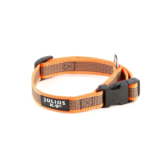 color & gray collar, 0.78 x 10.6-16.5 in, orange-gray