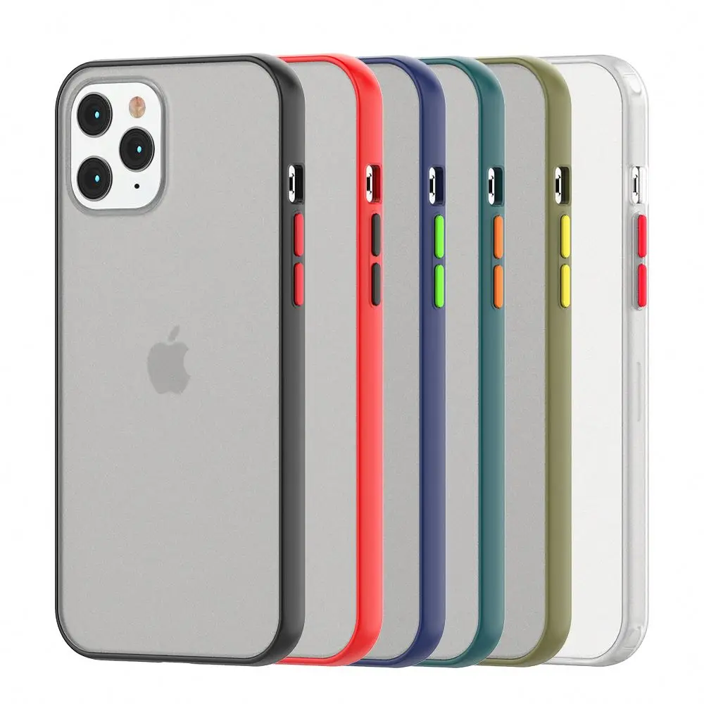 competitive price Color TPU Frame Translucent Micro Matte Slim PC Shockproof Cell Phone Cover Case For iPhone 12 PRO MAX
competitive price Color TPU Frame Translucent Micro Matte Slim PC Shockproof Cell Phone Cover Case For iPhone 12 PRO MAX