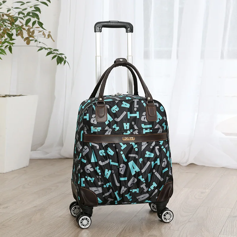 Large Ladies Rolling Luggage Travel Luggage Bag with Laptop Bag Men's Universal Wheel Trolley Case Fashion Travel Case, Multicolor
Large Ladies Rolling Luggage Travel Luggage Bag with Laptop Bag Men's Universal Wheel Trolley Case Fashion Travel Case, Multicolor