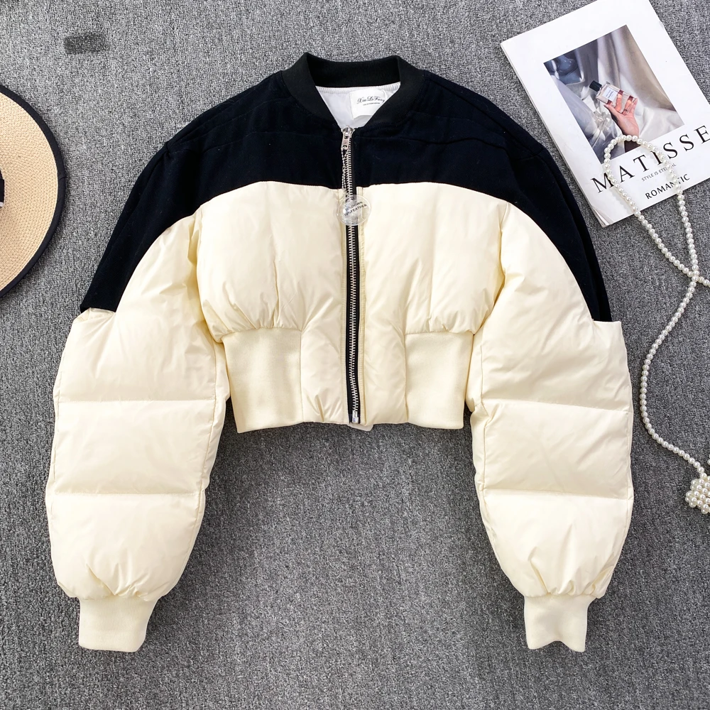 Autumn Full Sleeve O-Neck Casual Jacket Women Color Blocking Hooded Short Outdoor Coats For Girls Outwear
Autumn Full Sleeve O-Neck Casual Jacket Women Color Blocking Hooded Short Outdoor Coats For Girls Outwear