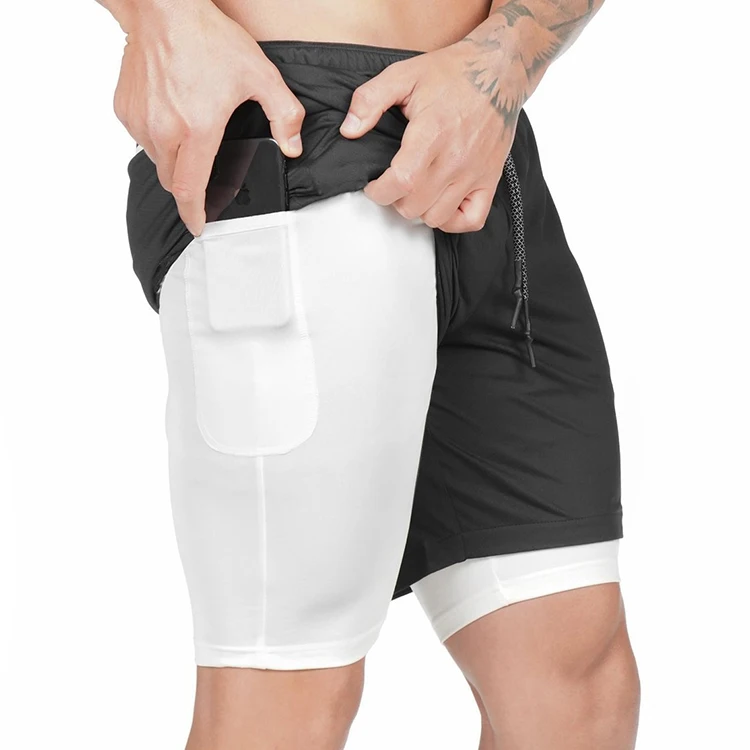 New arrival breathable sports training short pants men custom black double layer gym running sweat shorts
New arrival breathable sports training short pants men custom black double layer gym running sweat shorts