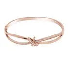 Original Charm Collection Bracelet 925 Silver,Fashion Silver Knot Cluster Bracelet instagram jewelry