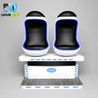 2 seats 9d vr cinema equipment virtual reality theater