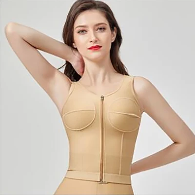 seamless shaper women faja compression garment tank top for liposuction, Black, nude
seamless shaper women faja compression garment tank top for liposuction, Black, nude