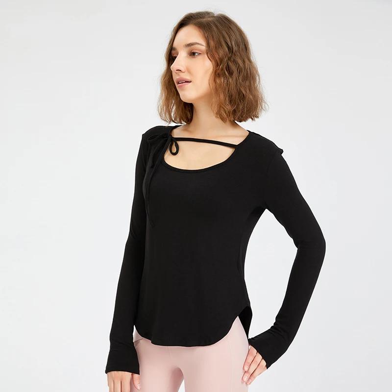 Light Weight Quick Dry Sports Long Sleeve T-Shirt For Women Relaxed Fit V-Hem Scoop Neck Fitness Yoga Shirts Sports Tops Women
Light Weight Quick Dry Sports Long Sleeve T-Shirt For Women Relaxed Fit V-Hem Scoop Neck Fitness Yoga Shirts Sports Tops Women