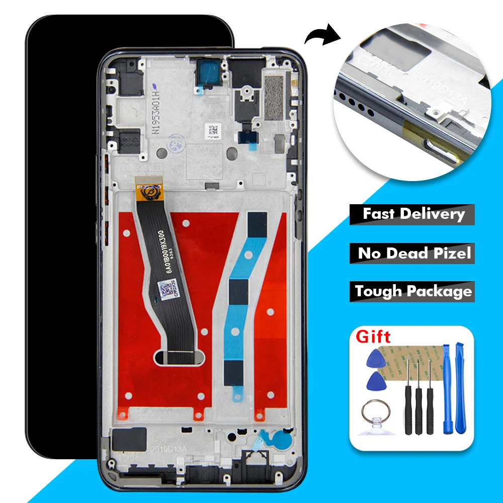6.59" For Huawei P Smart Z Screen Y9 Prime 2019 LCD Display Touch Screen Digitizer Replacement For P Smart Z LCD
6.59" For Huawei P Smart Z Screen Y9 Prime 2019 LCD Display Touch Screen Digitizer Replacement For P Smart Z LCD