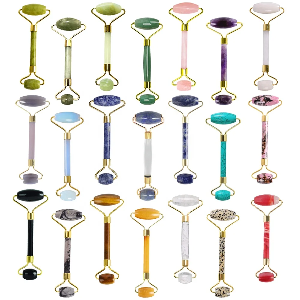 High Quality Nephrite Jade Custom Gemstone Facial Roller Jade Massage Face Roller Crystal Green Jade Roller, Milk green
High Quality Nephrite Jade Custom Gemstone Facial Roller Jade Massage Face Roller Crystal Green Jade Roller, Milk green