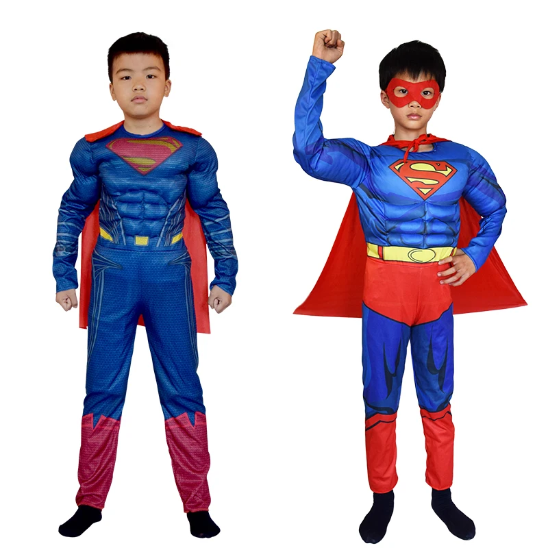 Super Hero Jumpsuit SupermanMuscle Clothes Suit Cosplay Costumes Halloween Children's Day Gift Costume
Super Hero Jumpsuit SupermanMuscle Clothes Suit Cosplay Costumes Halloween Children's Day Gift Costume