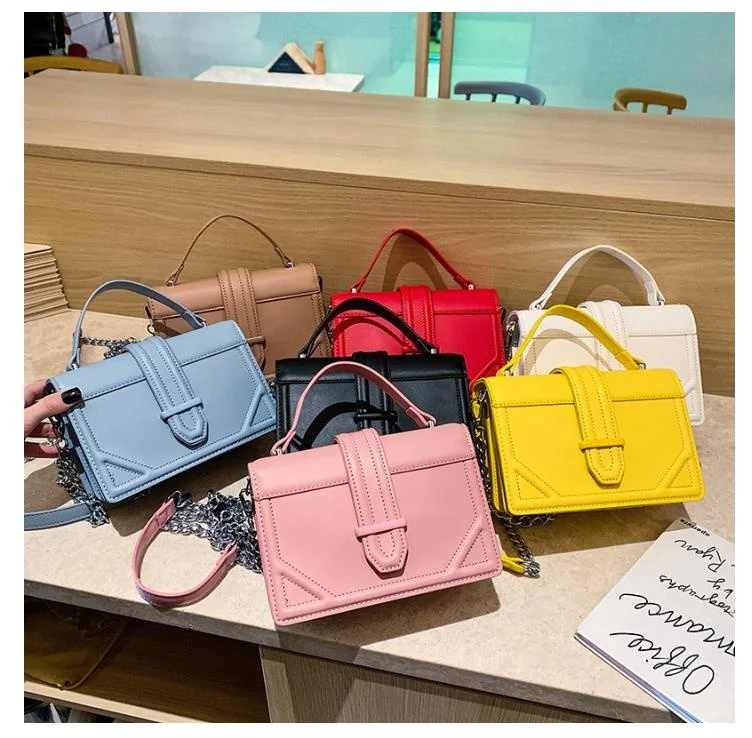 New Arrival Retro Solid Color Chain Crossbody Bag Large Capacity Multicolor Square Handbags For Women, 7 colors
New Arrival Retro Solid Color Chain Crossbody Bag Large Capacity Multicolor Square Handbags For Women, 7 colors