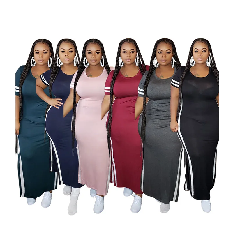 Customized 2021 Women'S Clothing Side Split Summer Classy Lady Fashion Long Maxi Dress For Women
Customized 2021 Women'S Clothing Side Split Summer Classy Lady Fashion Long Maxi Dress For Women