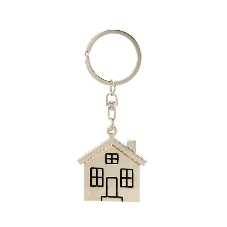 Wholesale High Quality Simple Cartoon Custom Logo House Shaped Metal Zinc Alloy Keychain, Picture
Wholesale High Quality Simple Cartoon Custom Logo House Shaped Metal Zinc Alloy Keychain, Picture
