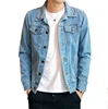 Guangdong supplier Factory high quality denim custom jean biker jacket fashion top jackets