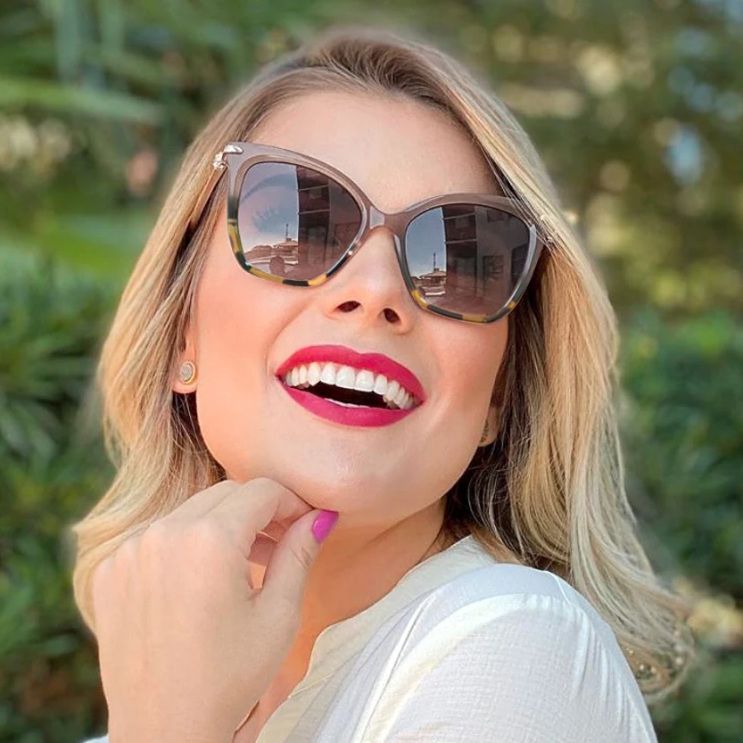 SHINELOT 95237 New Products 2022 High Quality PC Lens Cat Ear Women Fashion Sunglasses Wholesale
SHINELOT 95237 New Products 2022 High Quality PC Lens Cat Ear Women Fashion Sunglasses Wholesale