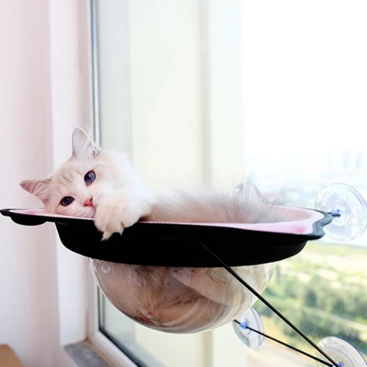 2020 Cat Spaceship Transparent Perch Window Hammock Cats Kitty Safety Bed with Durable Heavy Duty Suction Cups Cat Bed, Picture & customized color
2020 Cat Spaceship Transparent Perch Window Hammock Cats Kitty Safety Bed with Durable Heavy Duty Suction Cups Cat Bed, Picture & customized color