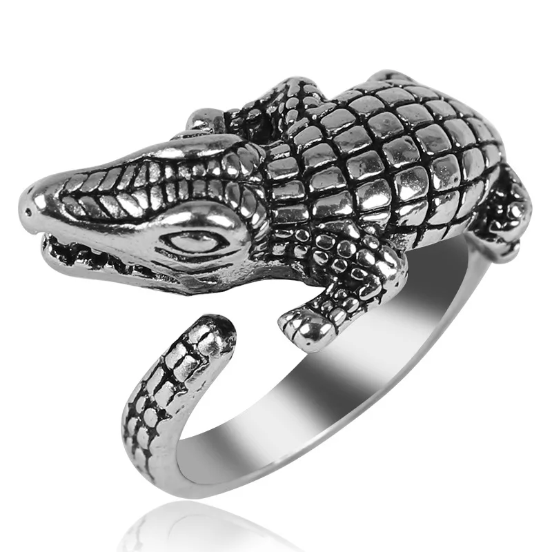 Vintage Exaggerated Personality Jewelry Men's Crocodile Ring Jewelry For Women Man Ring
Vintage Exaggerated Personality Jewelry Men's Crocodile Ring Jewelry For Women Man Ring