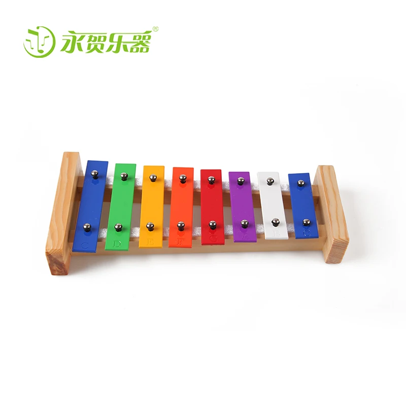 Education Musical Instruments rainbow coloured 8 eight keys Glockenspiel piano keyboard music toy percussion Metallophone
Education Musical Instruments rainbow coloured 8 eight keys Glockenspiel piano keyboard music toy percussion Metallophone