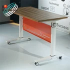 modern metal office furniture folding table for school study table