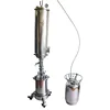 5Lb CBD extractor with dewaxing column and recovery tank and ball valve