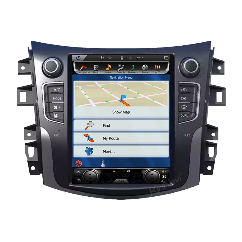 KiriNavi Vertical Screen 10.4" Android 6.0/7.1/8.1 android touch screen dvd For Nissan Navara NP300 2017 + gps navigation system
KiriNavi Vertical Screen 10.4" Android 6.0/7.1/8.1 android touch screen dvd For Nissan Navara NP300 2017 + gps navigation system