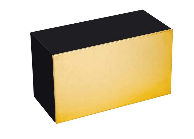 cardboard rigid bottle packaging luxury custom logo lid square