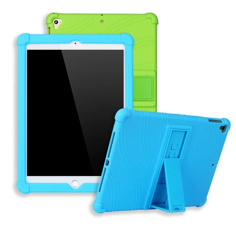 Shell Bracket Shockproof Soft Cover Anti-fal Stand Children Kids silicone tablet case For Apple IPad Pro Air 3 10.5 Inch, As picture
Shell Bracket Shockproof Soft Cover Anti-fal Stand Children Kids silicone tablet case For Apple IPad Pro Air 3 10.5 Inch, As picture
