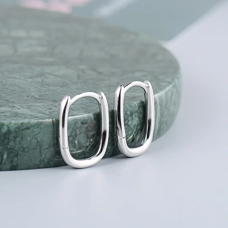 Sterling silver 925 jewellery earring Simple Lock Earrings with Cool and Creative stud Earrings for Women
Sterling silver 925 jewellery earring Simple Lock Earrings with Cool and Creative stud Earrings for Women