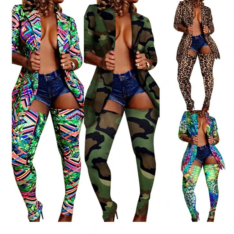 1019M428 new style colorful printed blazer long pantyhose club Outfits Two Piece Set Women Clothing
1019M428 new style colorful printed blazer long pantyhose club Outfits Two Piece Set Women Clothing