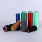 Custom high quality soft china cationic 100% recycled polyester yarn dty 75/36 for knitting