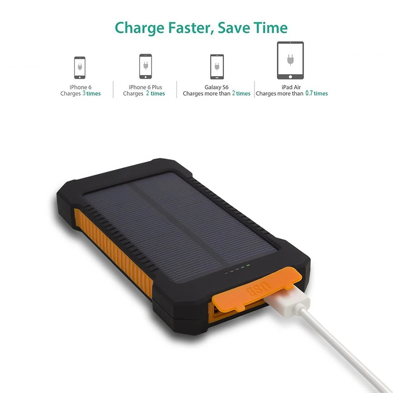 Top Product Waterproof Mobile Phone Solar Charger Factory Cheap Price Solar Power Banks - ANKUX.COM