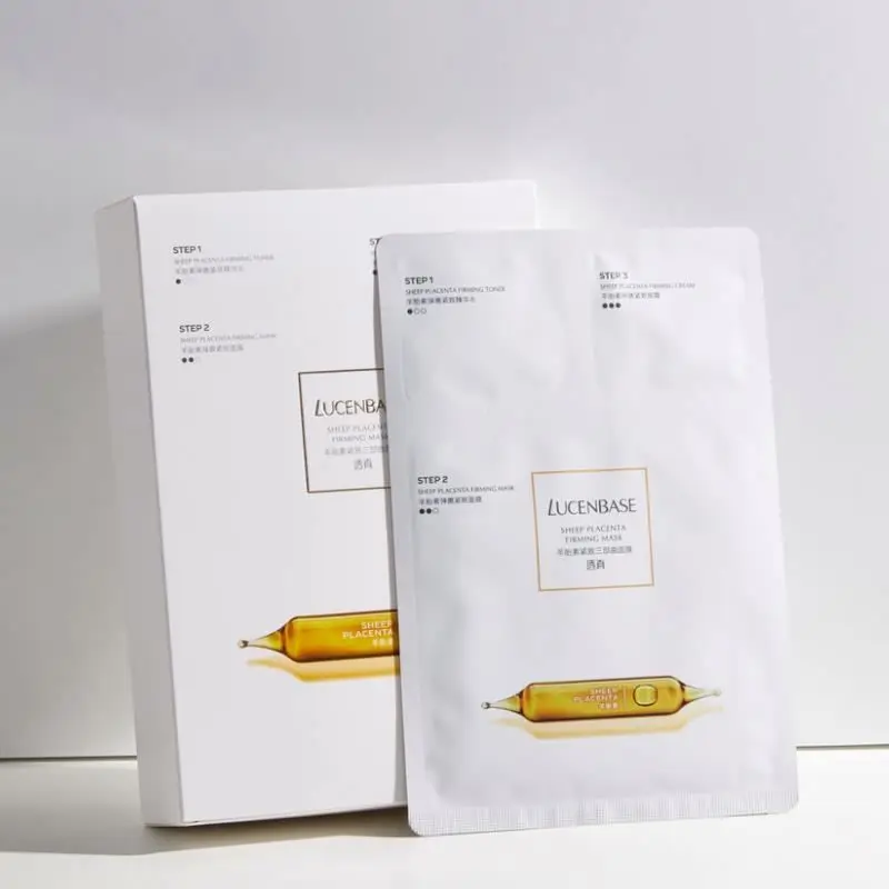 New Design Premium Effective 3 Step Anti Aging Firming Korean Sheep Placenta Face Sheet Mask
New Design Premium Effective 3 Step Anti Aging Firming Korean Sheep Placenta Face Sheet Mask