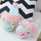 Indoor Slippers Indoor Slippers 2020 New Colorful Unicorn Indoor Slippers Warm And Comfortable House Slippers