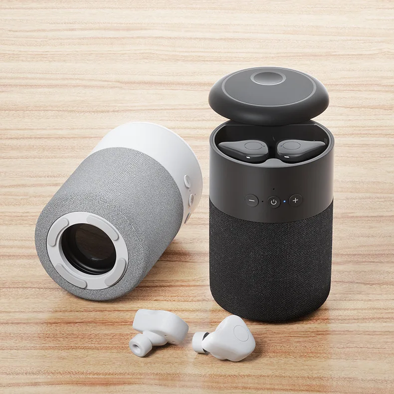 Hot Sale 2 in 1 Wireless Speaker With Earphones V5.1 HD Sound Quality Mini Earbuds Stereo Noise Cancelling Portable Speaker
Hot Sale 2 in 1 Wireless Speaker With Earphones V5.1 HD Sound Quality Mini Earbuds Stereo Noise Cancelling Portable Speaker