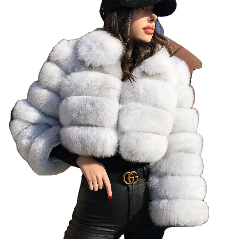 2020 New Arrivals winter collection women long sleeve fashion crop cut women's faux fur short coat
2020 New Arrivals winter collection women long sleeve fashion crop cut women's faux fur short coat