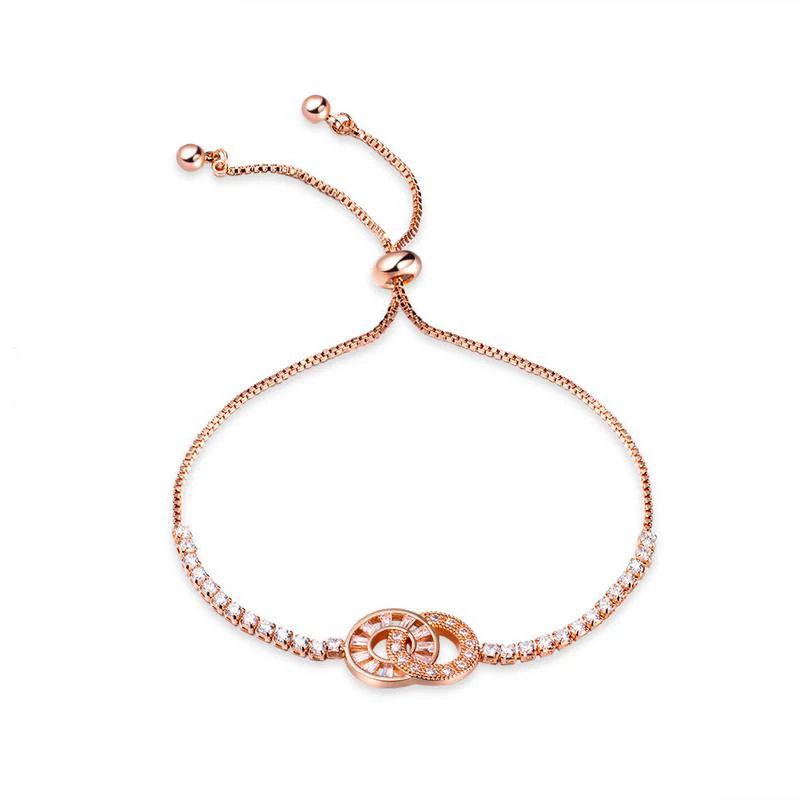 2019 Fashion Women Adjustable Chain Bracelets Rose Gold Copper Zircon Snap Buttons Bracelet Jewelry (SK721), As picture
2019 Fashion Women Adjustable Chain Bracelets Rose Gold Copper Zircon Snap Buttons Bracelet Jewelry (SK721), As picture