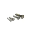 Combination bolt hex bolt and nut brass tower bolt