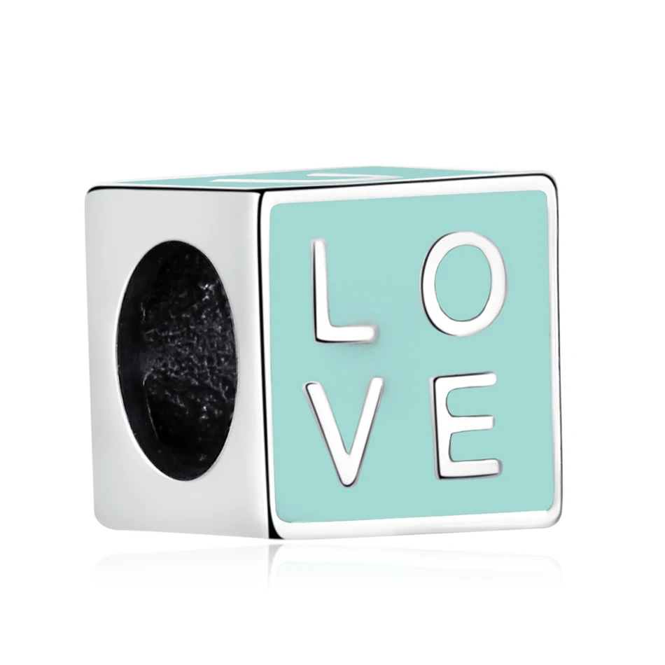 Custom Jewelry 925 Sterling Silver Square LOVE Charms Enamel Red Charms Fit bracelet making jewelry
Custom Jewelry 925 Sterling Silver Square LOVE Charms Enamel Red Charms Fit bracelet making jewelry