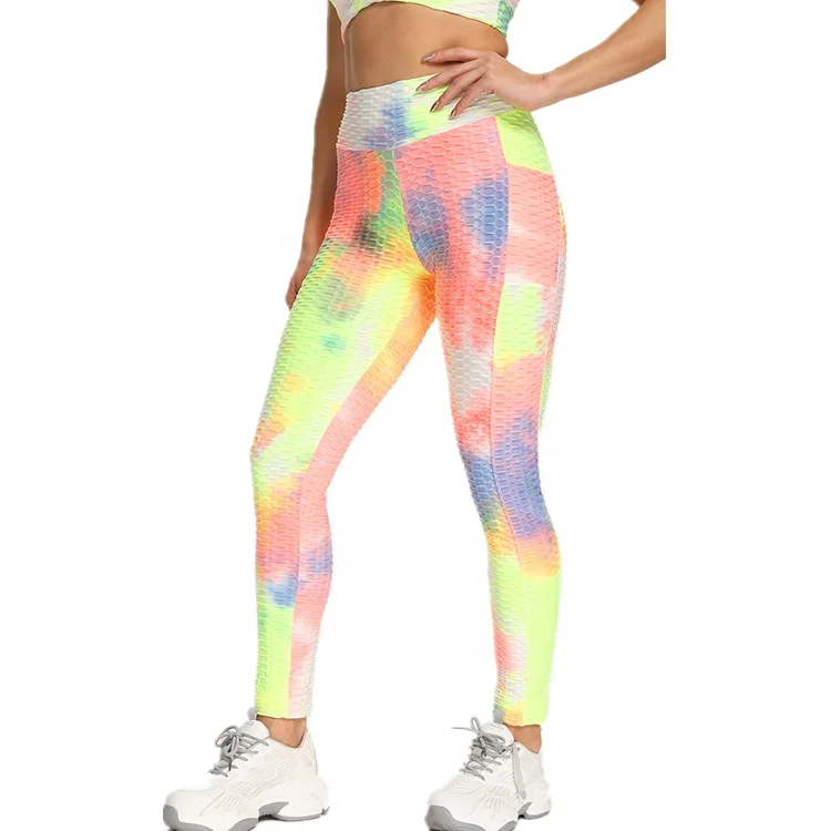 Fashion Women Scrunch Tie Dye Butt Yoga Leggings Texture Tight Yoga Pants Butt Lifter High Waist Yoga Leggings For Workout
Fashion Women Scrunch Tie Dye Butt Yoga Leggings Texture Tight Yoga Pants Butt Lifter High Waist Yoga Leggings For Workout