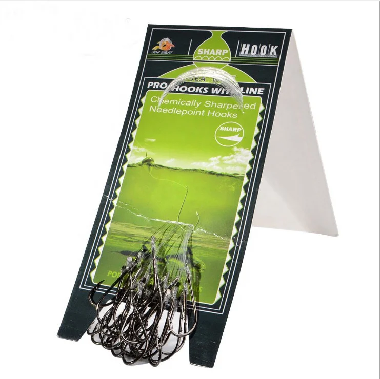 High Carbon Steel pro hooks with line String Fishing Hooks Explosion Hook sabiki Hook, As picture
High Carbon Steel pro hooks with line String Fishing Hooks Explosion Hook sabiki Hook, As picture