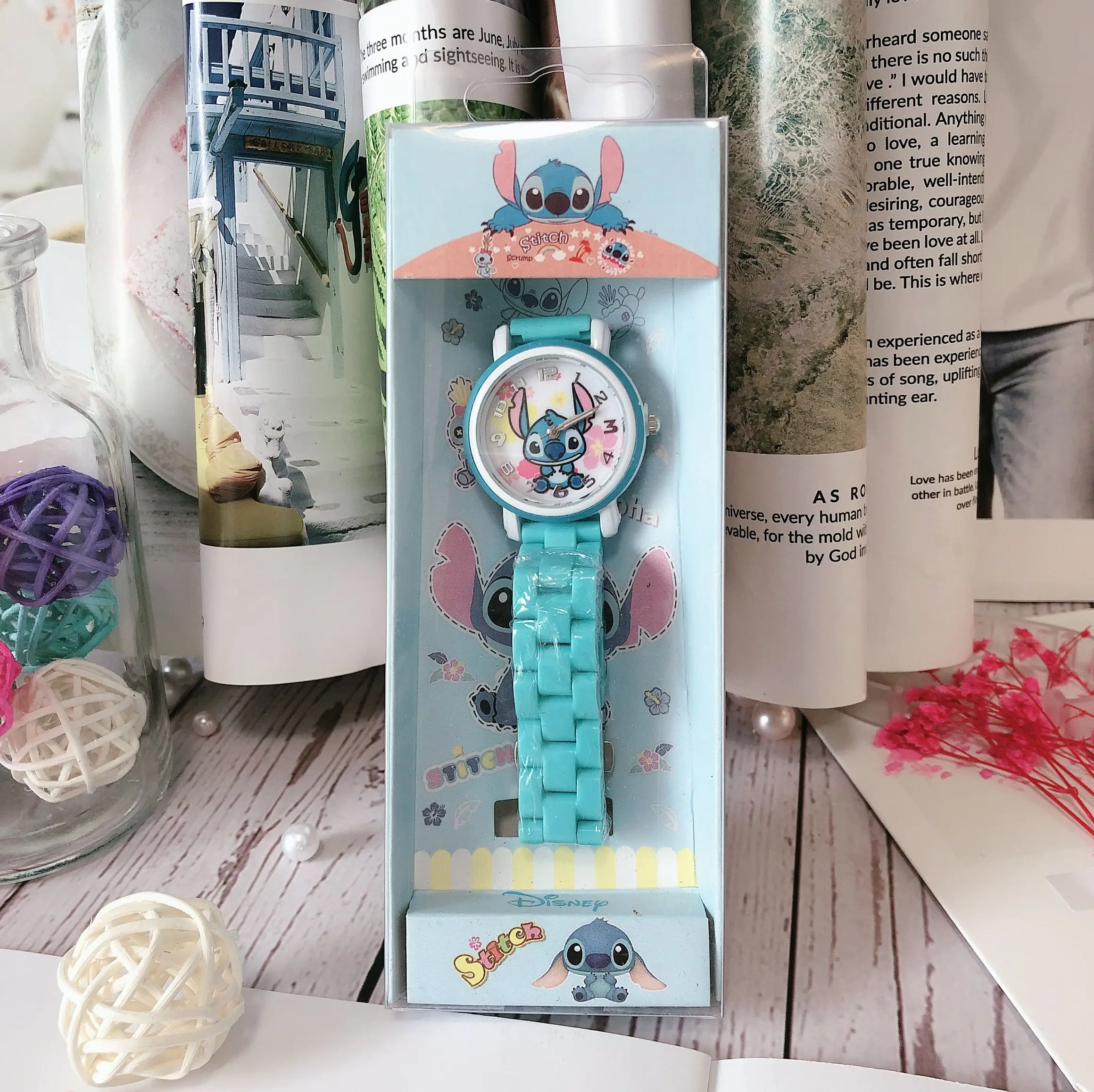 New 2021 children's cartoon kids girl boy Stitch quartz watch ceramics lady Sports Watch
New 2021 children's cartoon kids girl boy Stitch quartz watch ceramics lady Sports Watch