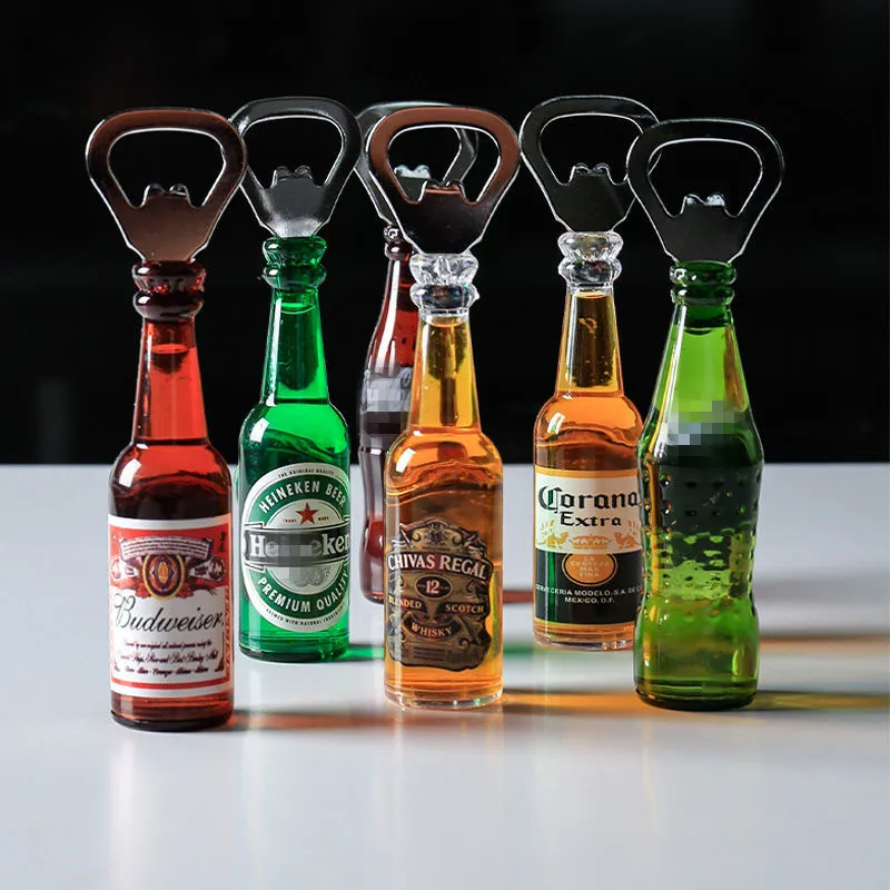 Hotsale beer bottle opener refrigerator sticker Tikk simulation bar bottle opener creative decoration magnet sticker magnet, Customized color
Hotsale beer bottle opener refrigerator sticker Tikk simulation bar bottle opener creative decoration magnet sticker magnet, Customized color