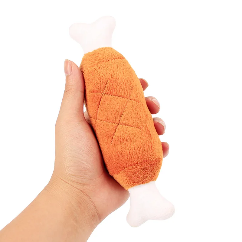 Hot Velvet Pet Chicken Legs Interactive Sound Toys Pet Supplies Dog Toy soft fabric custom cat stuffed animal plush toy
Hot Velvet Pet Chicken Legs Interactive Sound Toys Pet Supplies Dog Toy soft fabric custom cat stuffed animal plush toy
